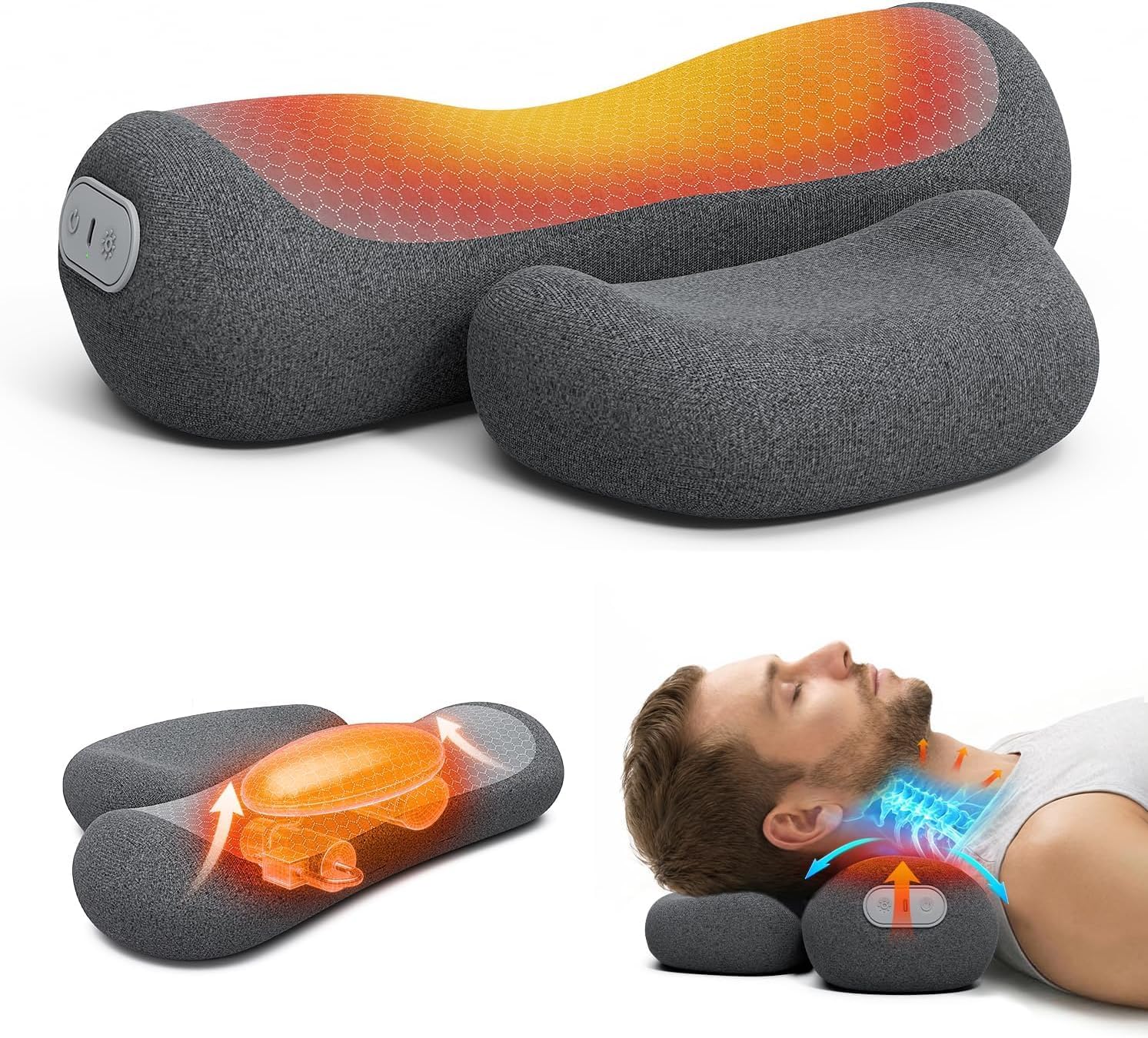 Tradona™ 3-in-1 Neck Therapy Pillow